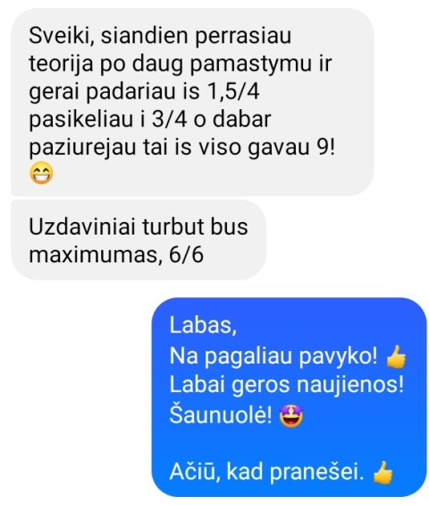 Urtės pranešimas